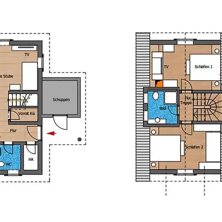 بيت للعطل Cottages, Turf House تورفاوس
